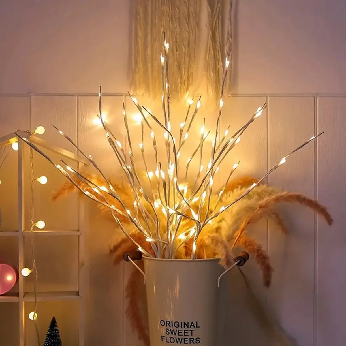 Branches de Bouleau Lumineuses – 20 LED
