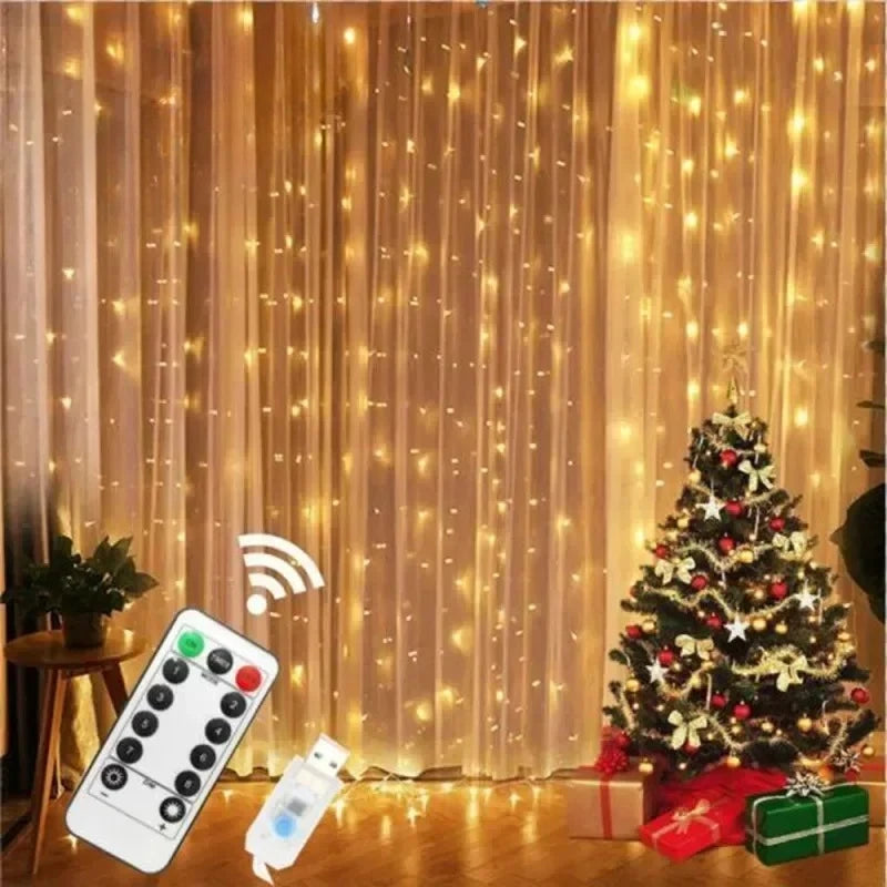 Rideau lumineux LED