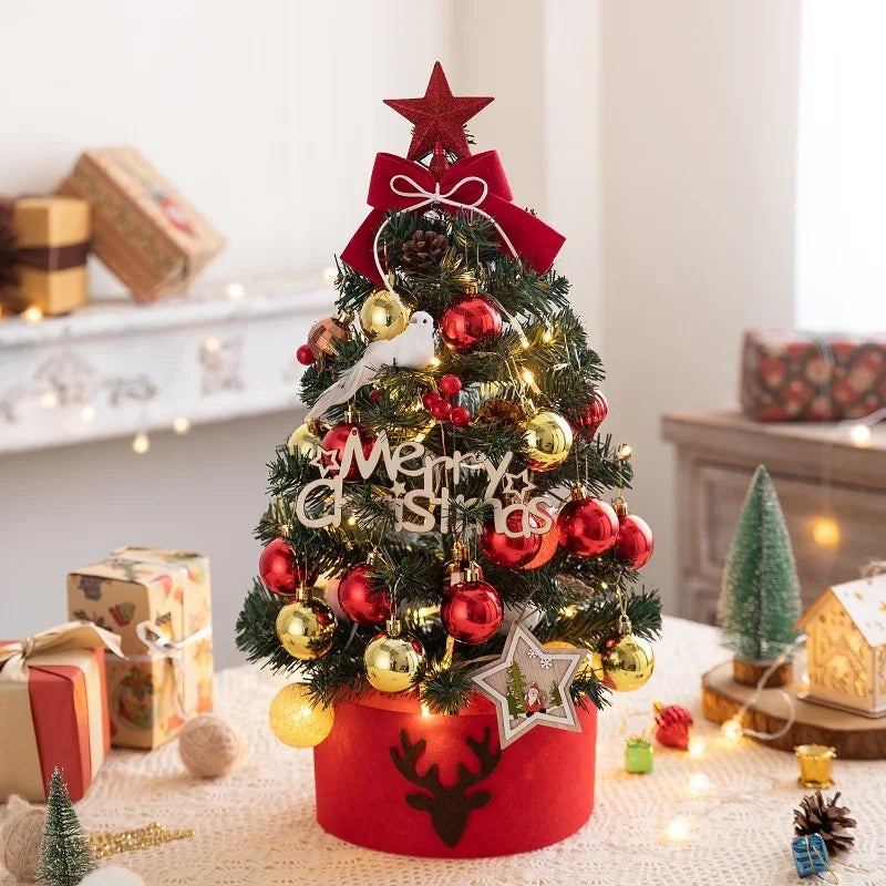 Mini sapin de table lumineux LED