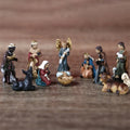 Crèche de Noël figurines