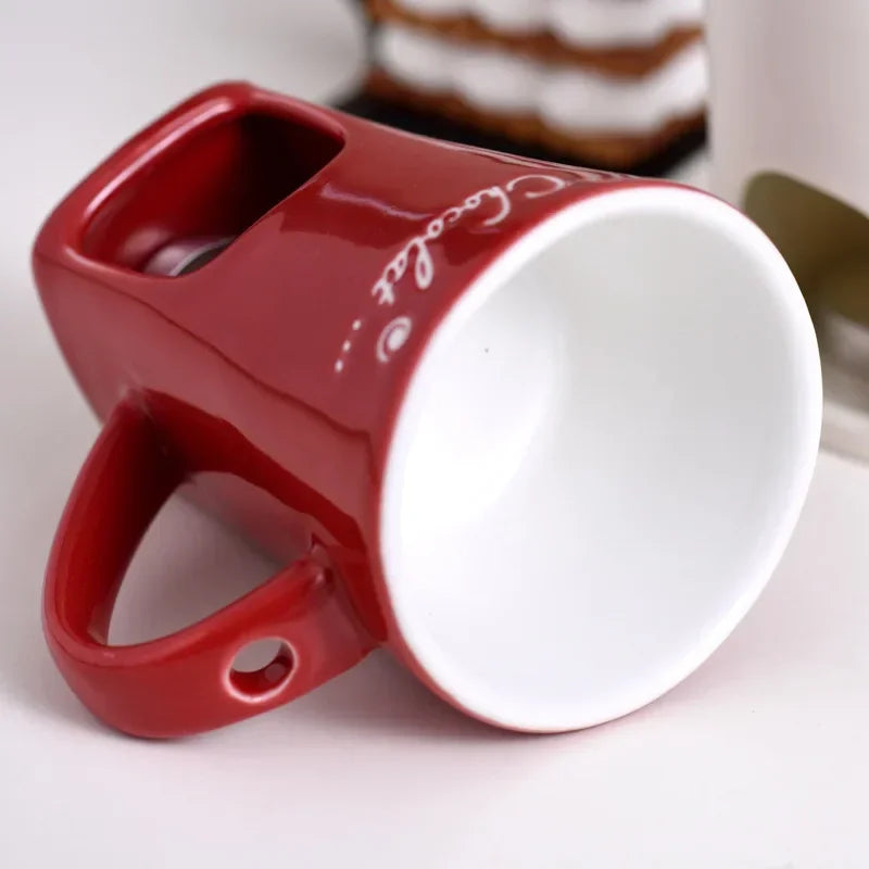 Mug à fondue en céramique