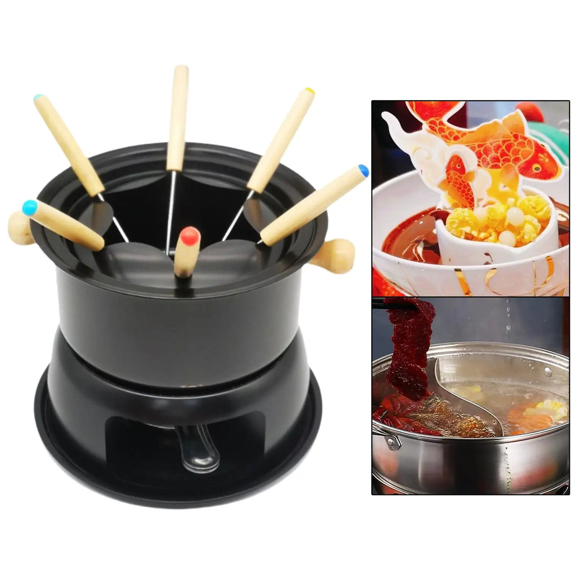 Service à fondue 6 fourchettes