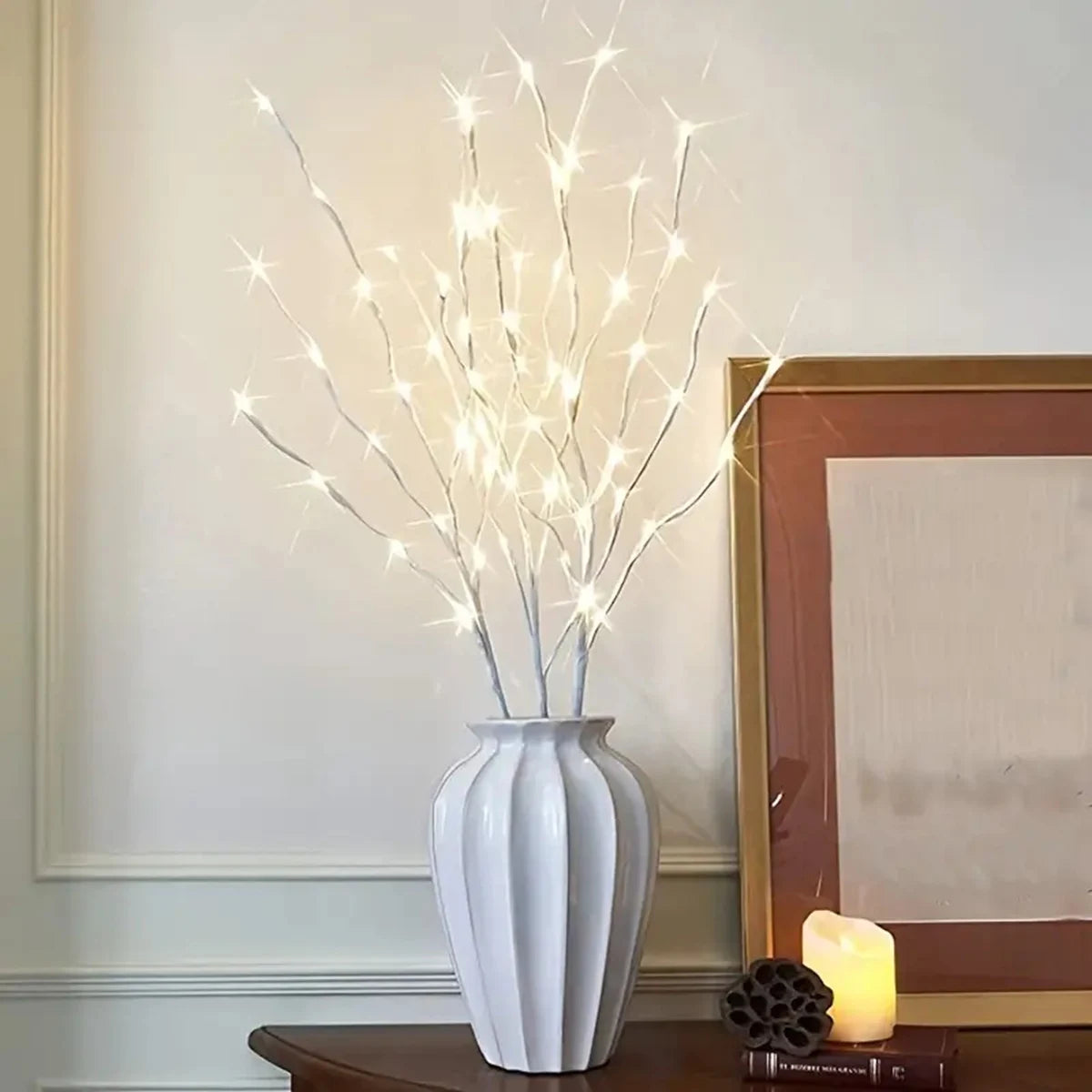Branches de Bouleau Lumineuses – 20 LED