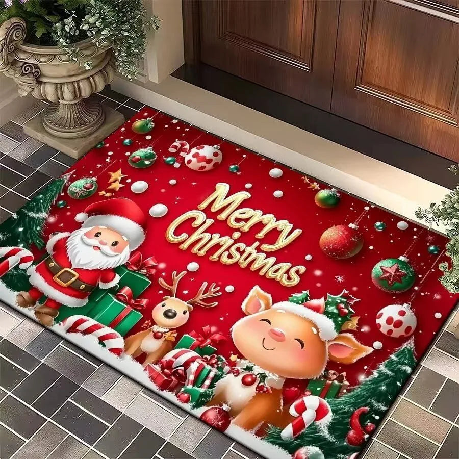 Paillasson de Noël antidérapant