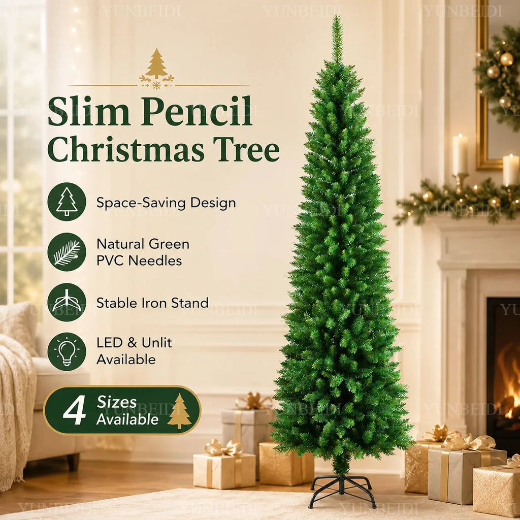Sapin de Noël slim lumineux