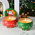 Bougie parfumée de Noël