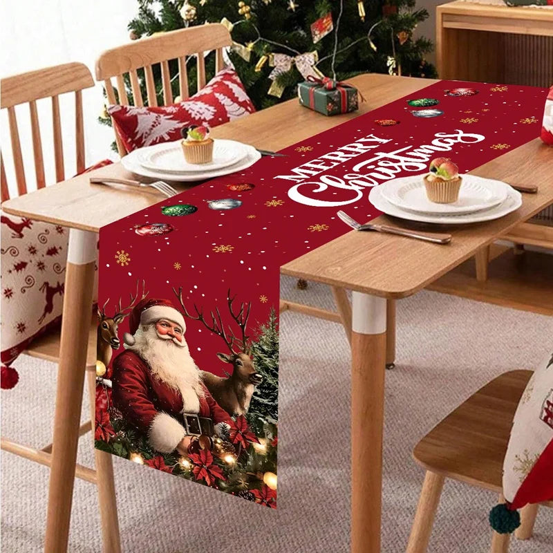 Chemin de table de Noël