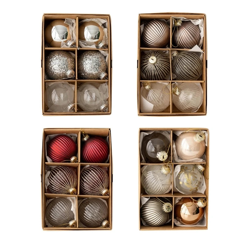 Boules de Noël en verre