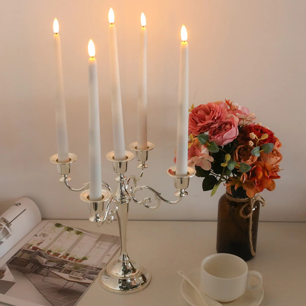 Bougies LED Effet Flamme avec Télécommande