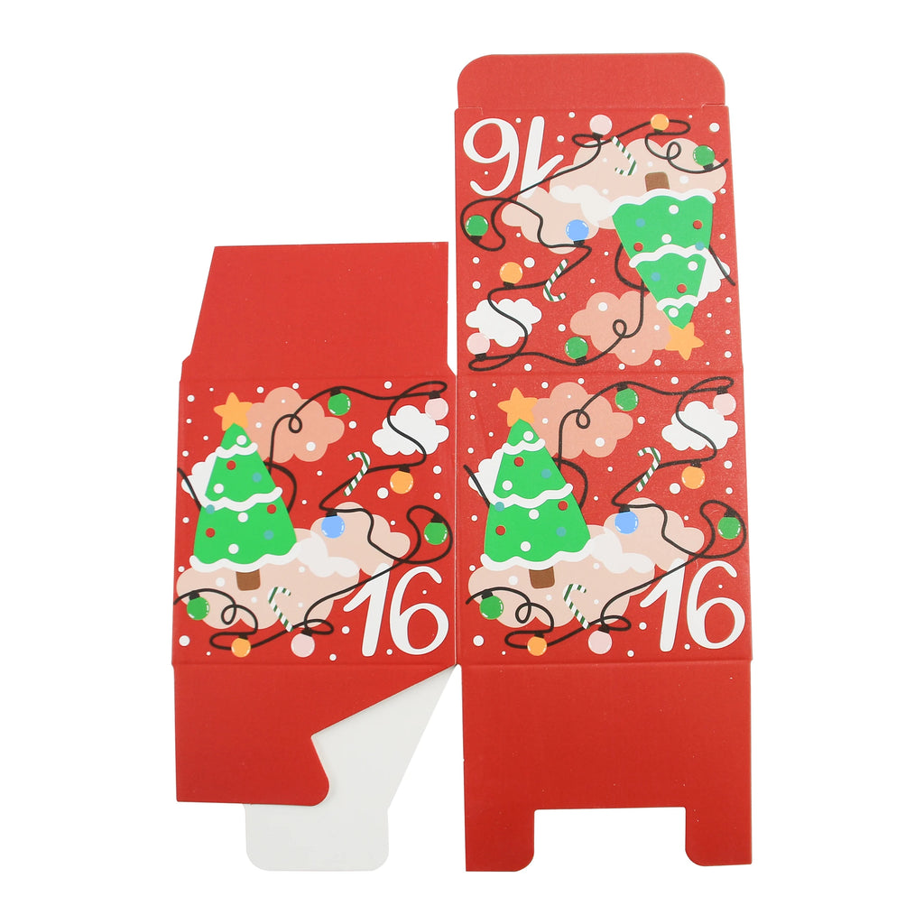 24 boîtes calendrier de l'Avent