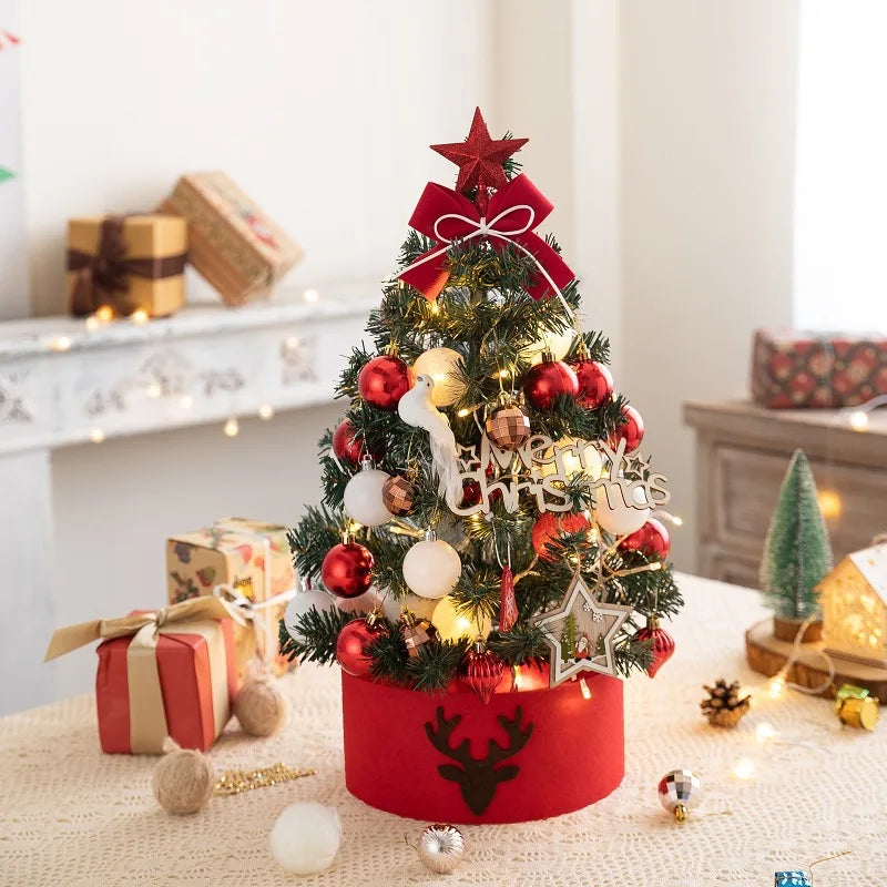 Mini sapin de table lumineux LED