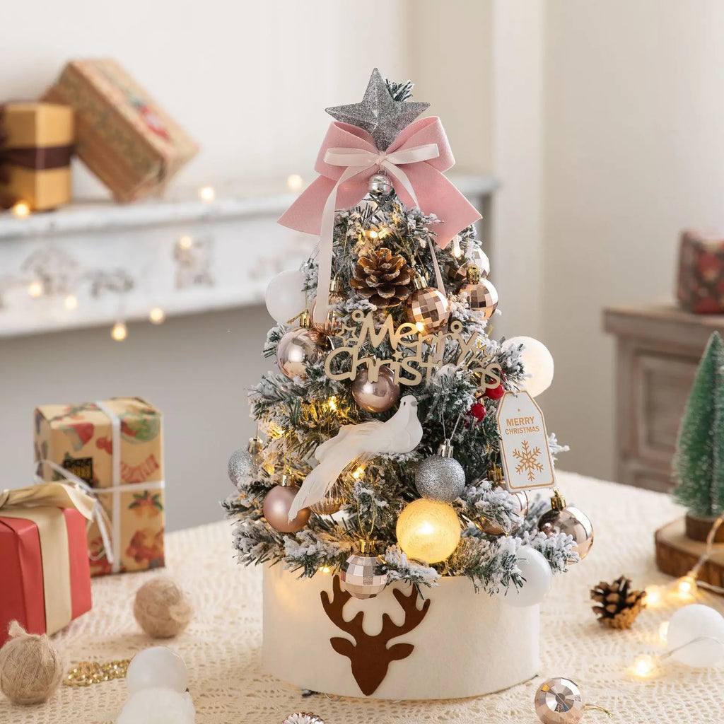 Mini sapin de table lumineux LED