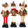 Trio de personnages de Noël