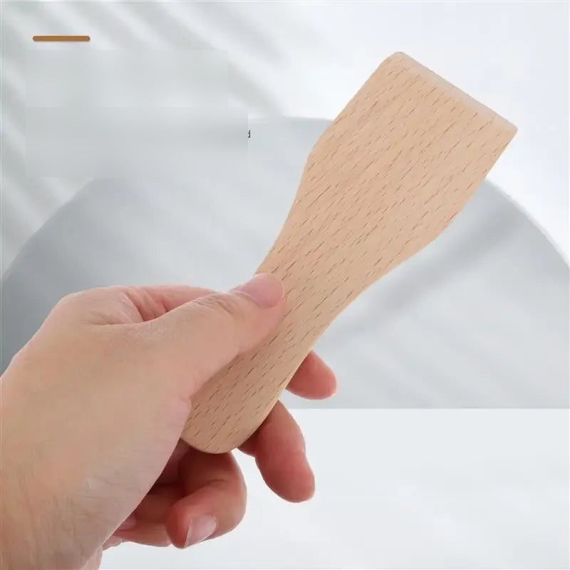Lot de 6 spatules à raclette en bois